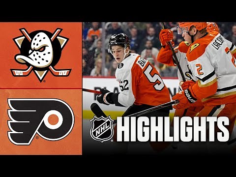 Ducks vs. Flyers | NHL Highlights | January 06, 2026