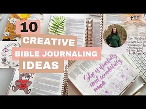 10 Creative Bible Journaling Ideas