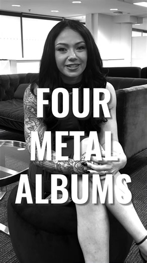 Skye Blue from All Elite Wrestling gives us four metal(ish) albums