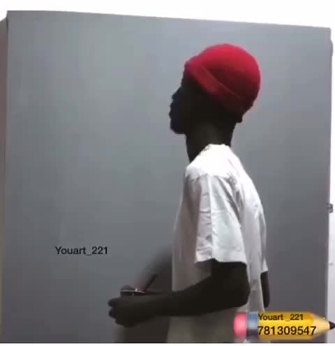 Portrait de Serigne Touba performance by youart_221 #painting #tiktoksenegal221 #Tiktokdkr #tiktokmouride #wakeurserignetouba #painting #art #mouride