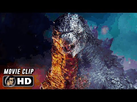 GODZILLA Clip - "First Appearance" (2014) Sci-Fi
