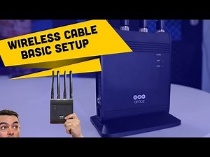 PTZOptics Wireless Cable - Basic Setup