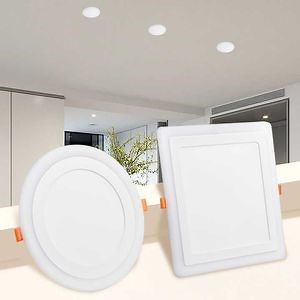 [Hot Item] Home Office Modern Round Double Color Ceiling LED Lamp Surface Mounted LED Panel Light
