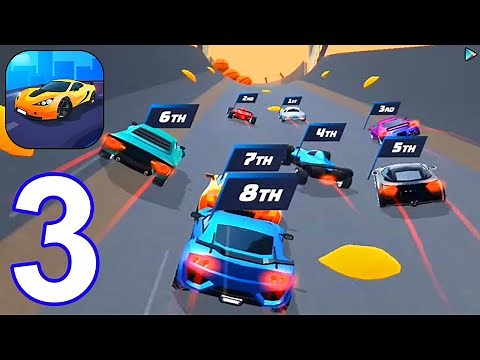 Race Master 3D - Gameplay Walkthrough Part 3 All Levels 16-22 (Android, iOS)