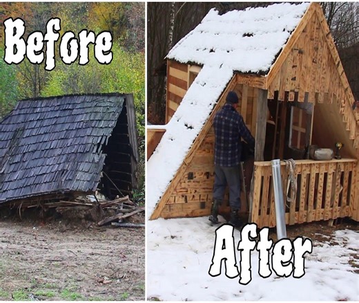 132K views · 2.2K reactions | He made a House out of a collapsed roof | Top Ten Viral | Facebook