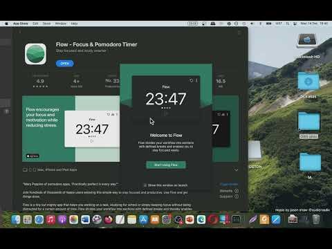 Flow Focus & Pomodoro Timer Basic Overview MacAppStore [MAC]