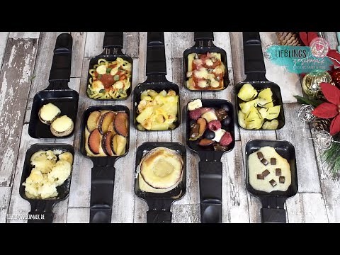 10 RACLETTE Ideen herzhafte und süße Pfännchen Ideen für deine Party /von Lieblingsgeschmack