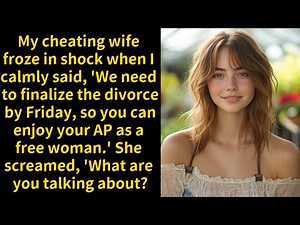 My cheating wife froze in shock when I calmly said, 'We need to finalize the divorce by Friday...