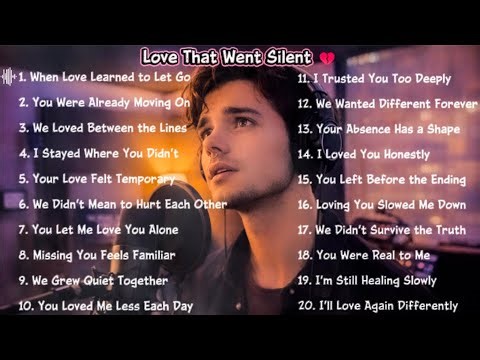 You Were Already Moving On 💔 | Beautiful English Love Songs with Lyrics | Music for Lonely Nights 🌙