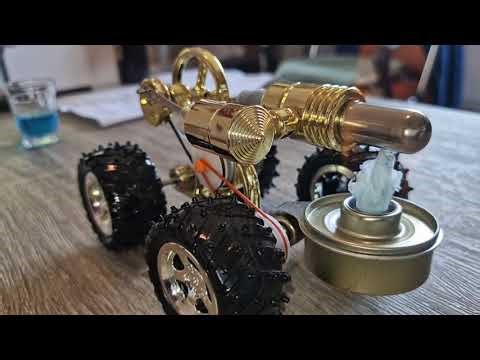 Stirling Engine Unboxing And First Try #unboxing