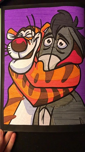 Disney Coloriages Mystères - Les Grands Classiques Tome 2 - 11 - Winnie l’ourson (tigrou et bourriquet) #winnielourson #tigrou #tijgertje #bourriquet #iejoor #eeyore #tigger #winniethepooh #winniedepooh #disney #coloriagemysteredisney #disneycoloringbook #hachetteheroes #foryou #viral #arttherapiedisney #crafttok #fypシ #disneycoloriage #disneycoloring #colourbynumber #voorjou #colorbynumber #lesgrandsclassiquesdisney #tome2