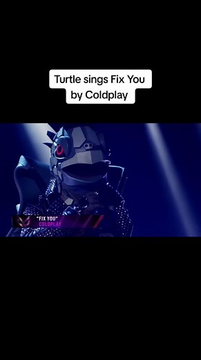 Turtle sings Fix You by Coldplay THE MASKED SINGER #music #jessemccartney #turtle #coldplay #fixyou #trend #trending #fy #foryou #maskedsinger