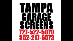 GARAGE SCREEN DOORS TAMPA | SLIDING | MANUAL | SLIDER | SLIDERS | 4 TRACK | MOTORIZED | RETRACTABLE