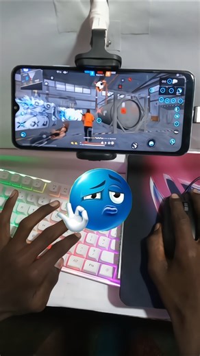 Pc❌mini mobile setup✅Free Fire Gaming Keyboard ⌨️🖱📱 Mix Pro Geek Gamer #freefire #mixpro #geekgamer