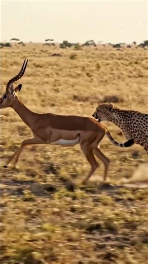 “This Cheetah Almost Caught It… Watch Closely 😳”