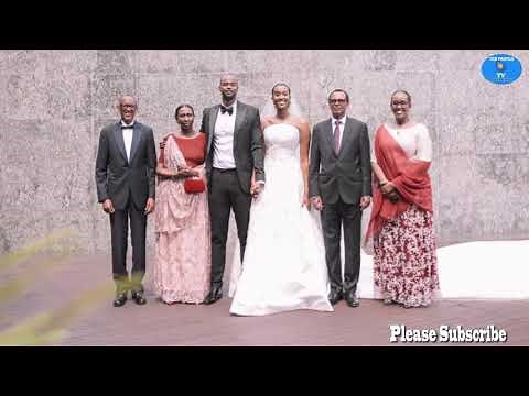 Amafoto utabonye y'ubukwe bwa Ange INGABIRE KAGAME na Bertrand NDENGEYINGOMA