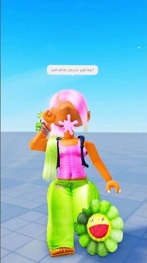 what sauce yall like..🤣 | FUNNY SKIT😋 #roblox