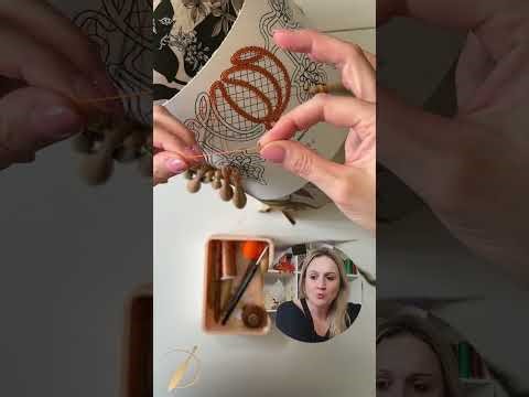 Bobbin Lace Tutorial: How to Rewind Bobbins
