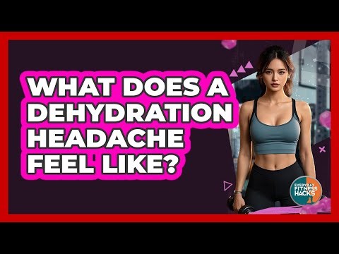 What Does A Dehydration Headache Feel Like?
