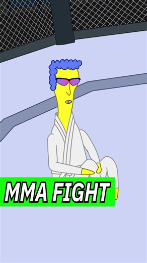 MMA FIGHT 🥋🍞💦 #fyp #humor #funnyvideo #comedy #animation | Animation