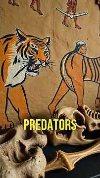 Did Early Humans Battle Saber Toothed Tigers ?