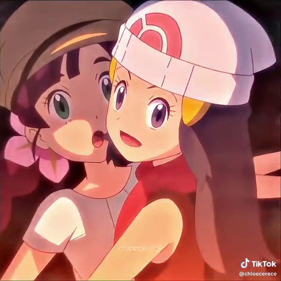 Chloe and Dawn Pokemon Animation | Fan Ship Art