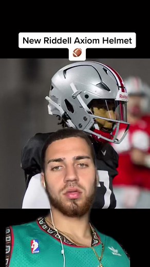 New Riddell Axiom Helmet: Futuristic Bucket Vibes