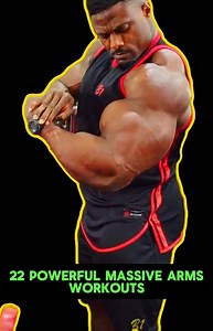 22 POWERFUL Massive Arms Workouts. Are you looking for a great arms workout video to help you build massive arms? Well, you just found one. Just add up the 22 Arms exercises in this video to your workout plan and witness assiduous growth in a short time. Don't forget to follow my page for more workout videos. #bodybuilding #armsworkout #armsday #fitness #workout #gym #bodybuilder #bicepsworkout #fitnessmotivation #gymmotivation #gymlife #muscle #strong #reelschallenge #workoutmotivation #fitness