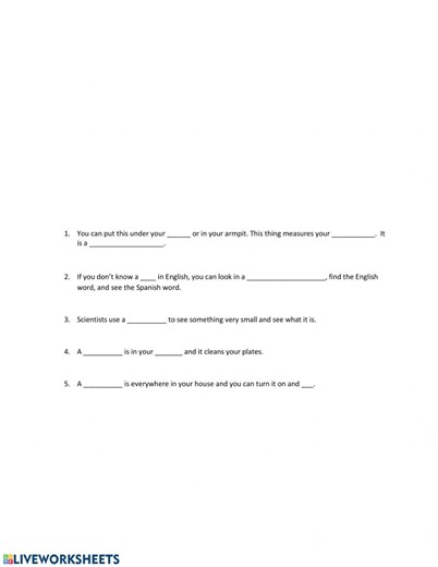 Grade 6, Unit 5- Part 2 worksheet