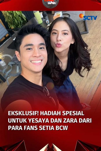 Hadiah spesial penuh cinta! Yesaya dan Zara banjir kejutan dari para fans setia BCW 😍❤️ Saksikan #HotShot setiap hari Senin-Rabu pukul 06.00 WIB hanya di SCTV dan Vidio. #HotShot #SCTVinfotainment