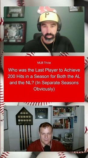 This player AMAZINGLY had 200 hit seasons in both leagues