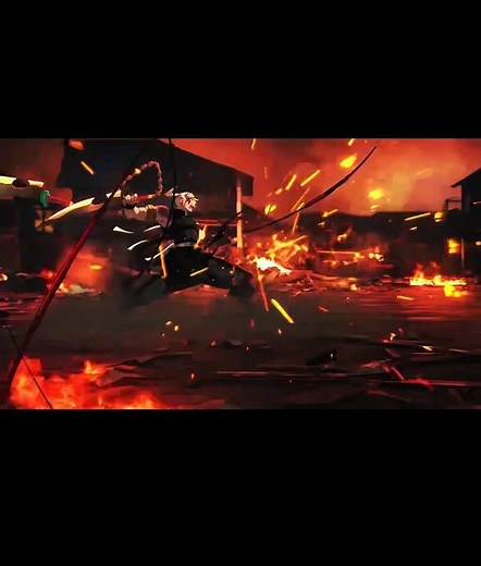 Tengen Uzui vs Gyutaro ⚔️ | The Flashiest Fight in Demon Slayer 🔥| 4K /Edit #DemonSlayer #AnimeEdit