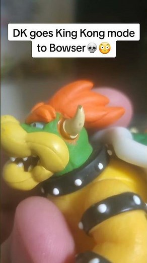 DK encounters Bowser and Deadly Banana Slamma❗️❗️ #supermario #tal_on #chasetps #lordjk #funny