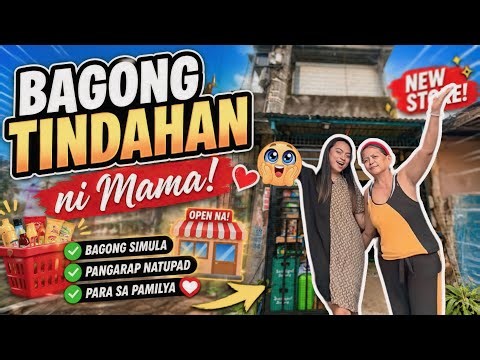 TOUR SA BAGONG TINDAHAN NI MAMA VICKY! 🥰 (PASABOG!)