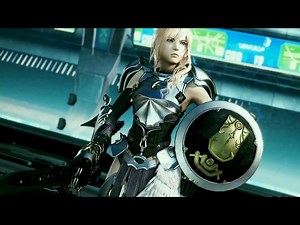 Dissidia: Final Fantasy NT Lightning Gameplay - E3 2017