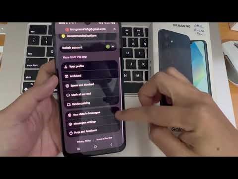 Samsung Galaxy A16: How to Enable/Disable Send Read Receipts In Text Messages