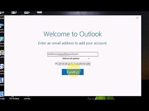How to configure Gmail account in Outlook 2016