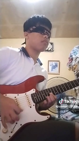 Mundo Guitar Solo BLINDFOLDRD #fyp #guitar #opm #mundo