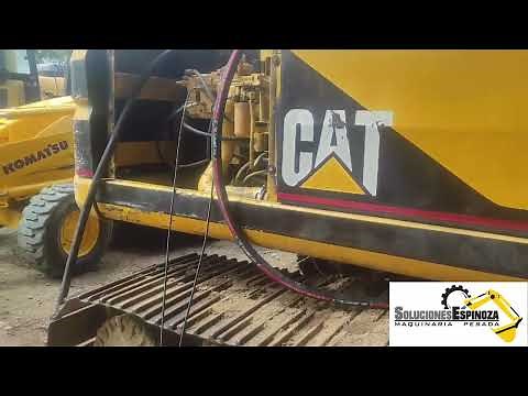Calibration of Caterpillar 320B excavator hydraulic pumps using WEBTEC FLOWMETER