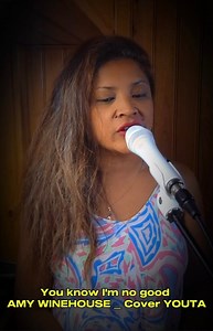 🎙🎵 YOU KNOW I'M NO GOOD de Amy Winehouse - Cover YOUTA. Hello à tous! Voici un p’ti cover de notre chère Amy international! Les paroles toujours dans la "poésie" 😁 d’un amour toxique 🖤 mais on l’aime tellement avec sa voix et sa singularité! ❤️ Bon long week-end, ici à Nancy il fait un temps magnifique aujourd'hui 🌞 | YOUTA.