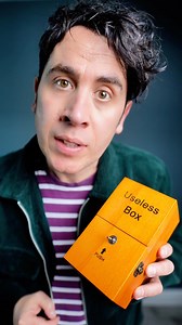 The Useless Box! I should have just taken the batteries out… Links to buy the Useless Box in comments below. If you like puzzles, optical illusions and magic join my mailing list to hear about new live shows featuring all that good stuff. #magictrick #magician #fyp | Pete Firman
