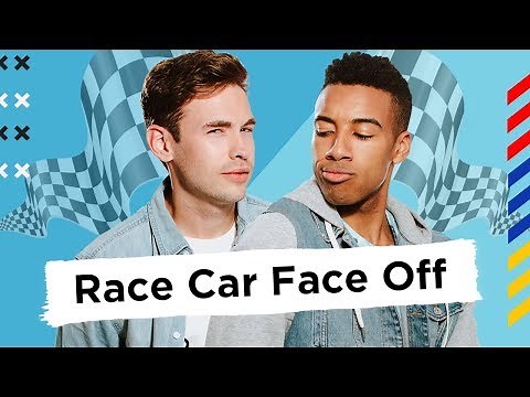 LEGO Race Car Face Off - REBRICKULOUS