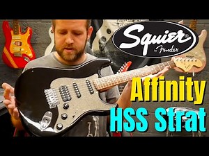 Squier By Fender Affinity Stratocaster HSS Demo