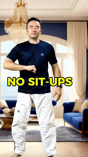 1.6M views · 30K reactions | Get a stronger core without doing the old sit-ups. You need a strong core for better balance as well. | Master Mike Lee: Mobility, Flexibility and Mindset for the Middle aged. | Facebook