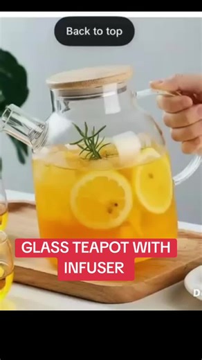 GLASS TEAPOT WITH INFUSER AND MADE OF BOROSILICATE GLASS #glassteapotwithinfuser #BOROSILICATE #glassteapot