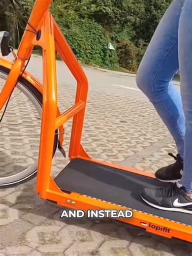 The Lopifit from the Netherlands is a treadmill-powered bike that lets you walk at speeds up to 25 km/h—no pedaling needed! #Lopifit #WalkingBike #DutchInnovation #ElectricMobility #EcoTransport | Beauty Of Nature