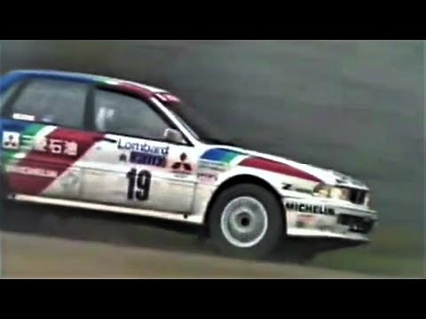 MITSUBISHI GALANT VR-4 in 1989 WRC 1000 Lakes & RAC Rally
