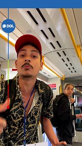 2.5M views · 70K reactions | Passageira tenta expulsar MC brasileiro de transporte público em Portugal Nas imagens, a mulher tenta expulsar Kauã Zurc do metrô. Ele chega a perguntar aos outros passageiros se sua música está atrapalhando. Diante da negativa das pessoas, ele segue rimando | Diário Online DOL | Facebook