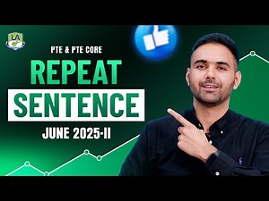 PTE & PTE Core | Repeat Sentence | Most Repeated Questions June 2025-II | Language Academy