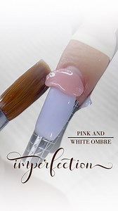 “Today I’m sculpting a medium coffin set with a soft pink and white ombré. . Do you see any mistakes? . #nailbeginner #nailform #sculptednails #nailstyle | Nails by Yulie